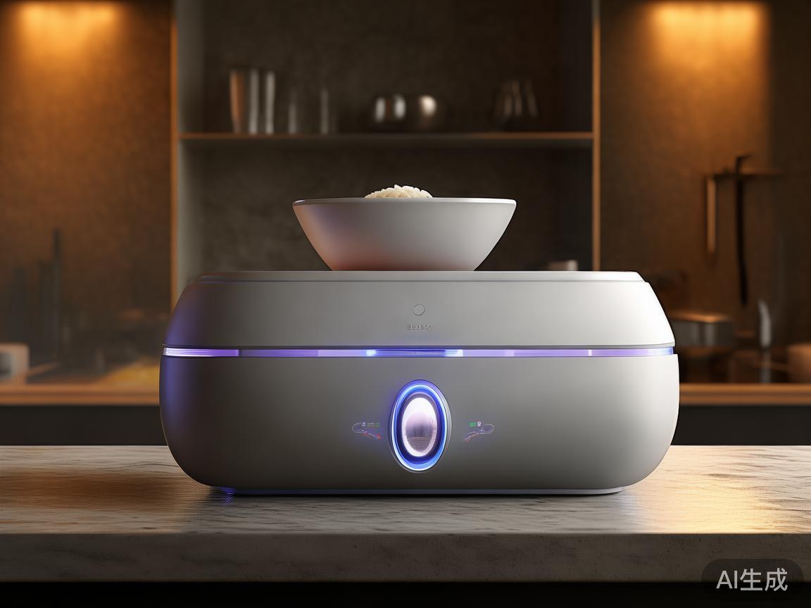 智能控温，无死角均匀加热
传统电饭煲在加热过程中